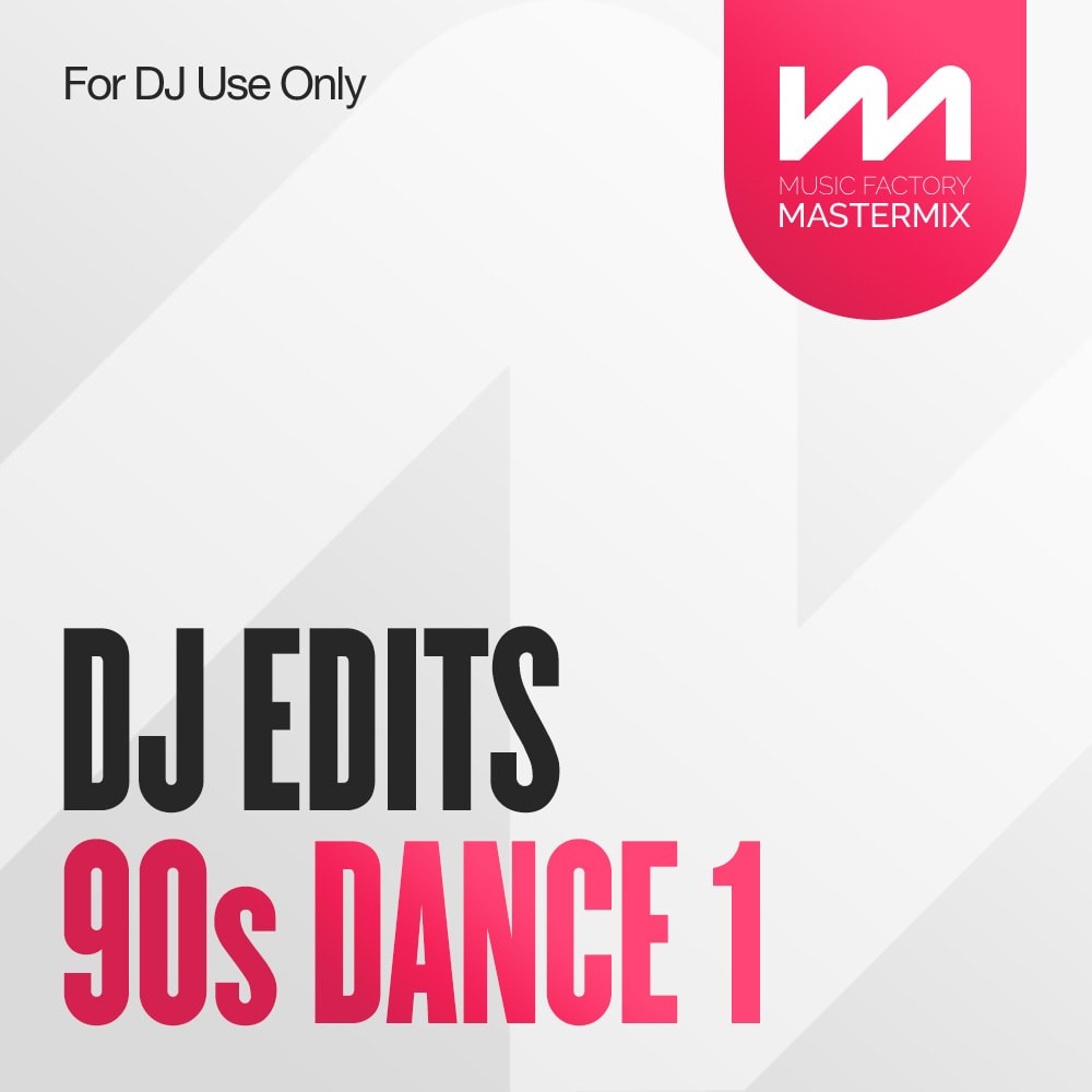 mastermix DJ Edits 90s Dance 1 front cover